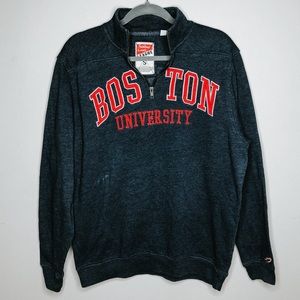 Boston University Half Zip Sweatshirt